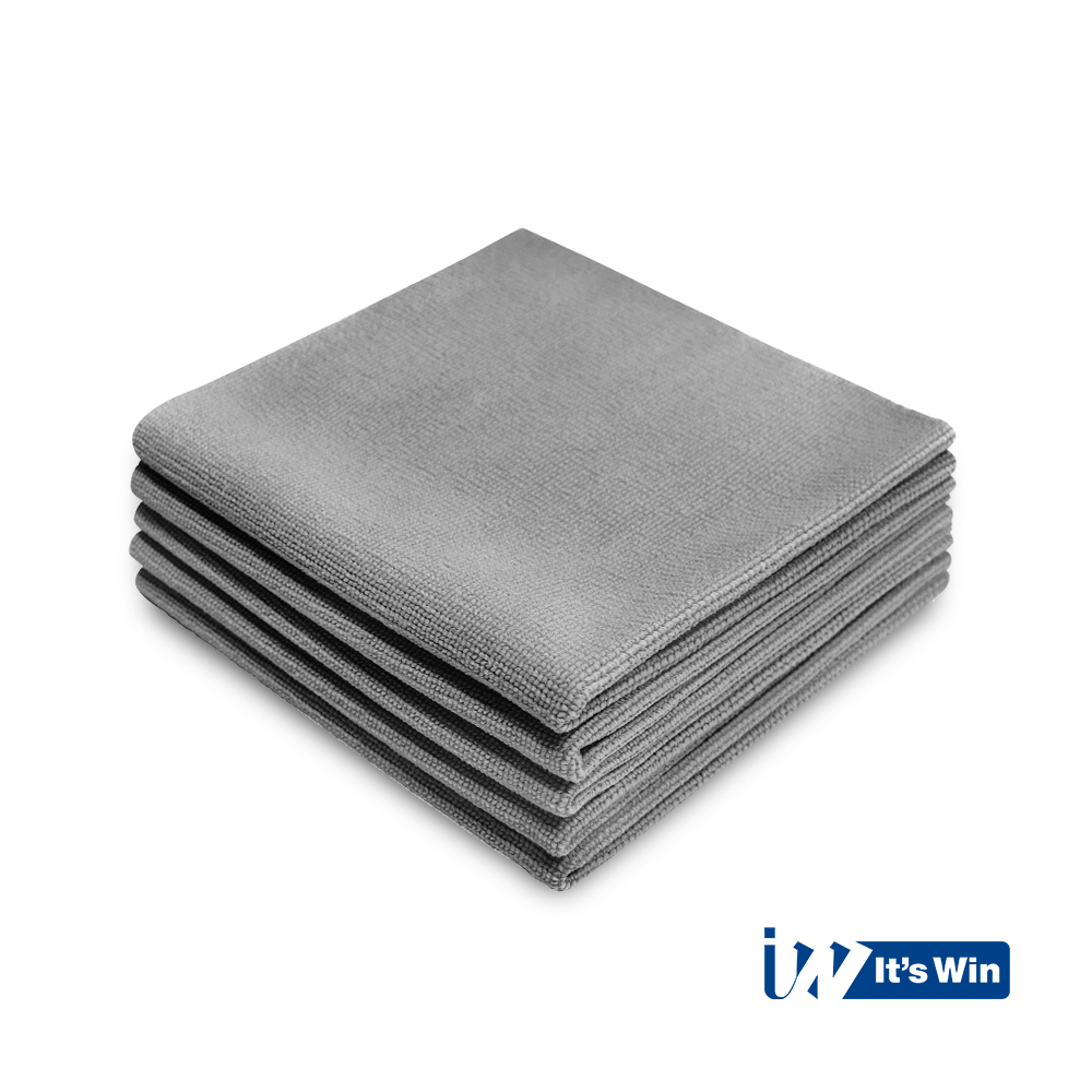 It's Win WINC-206 polishing cloth 40x40cm grey 5pcs