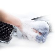 It’s Win microfiber washing sponge, dark blue