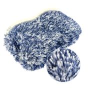 It’s Win microfiber washing sponge, dark blue